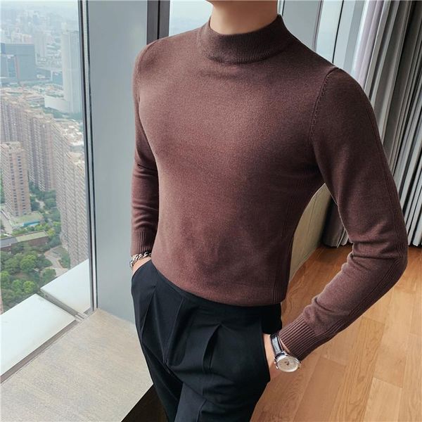 men's sweaters fashion autumn winter solid pullovers pull homme turtleneck simple all match slim fit casual for men clothing 7colors, White;black
men's sweaters fashion autumn winter solid pullovers pull homme turtleneck simple all match slim fit casual for men clothing 7colors, White;black