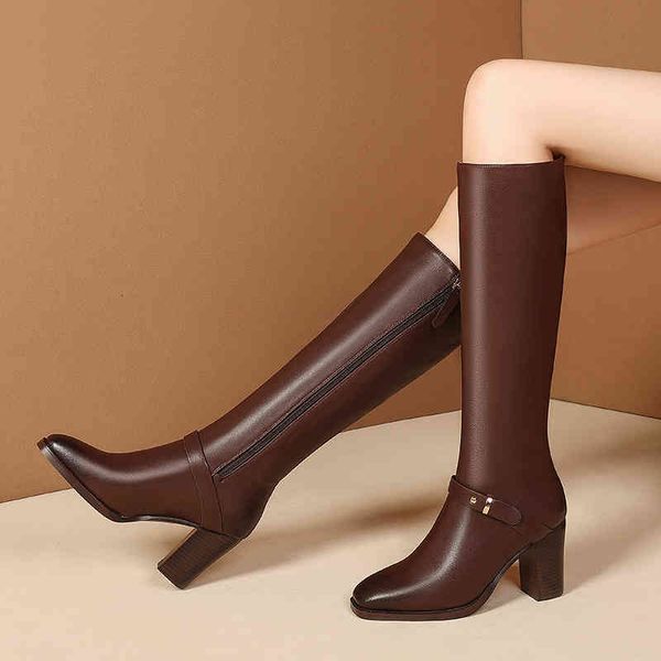 boots women real leather knee high thick heels ridding fashion winter cool ladies footwear size 32-43 gdsp, Black
boots women real leather knee high thick heels ridding fashion winter cool ladies footwear size 32-43 gdsp, Black