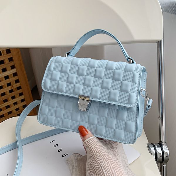 2021 new solid color small square fashionable, simple and fresh summer single shoulder messenger bag foreign style lingge handbag
2021 new solid color small square fashionable, simple and fresh summer single shoulder messenger bag foreign style lingge handbag