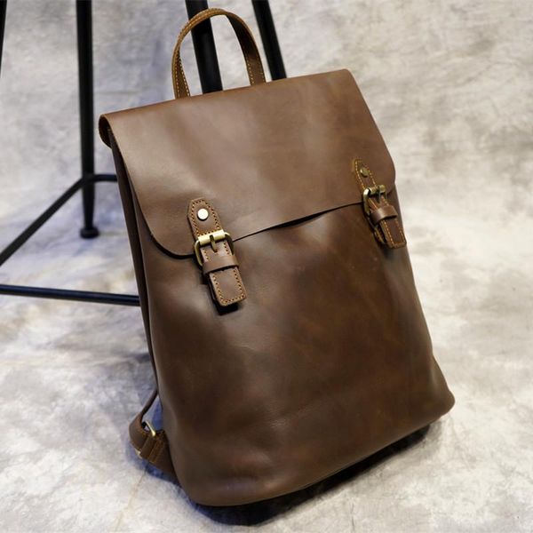 backpack head layer cowhide men leather bags leisure fashionable europe and the united states to restore ancient ways men's
backpack head layer cowhide men leather bags leisure fashionable europe and the united states to restore ancient ways men's