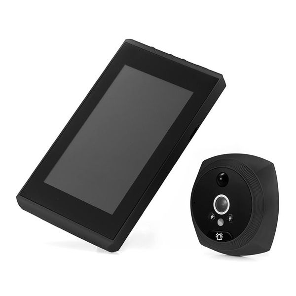 doorbells 4.3 inch lcd door peephole camera video eye doorbell digital electronic viewer support motion detection
doorbells 4.3 inch lcd door peephole camera video eye doorbell digital electronic viewer support motion detection