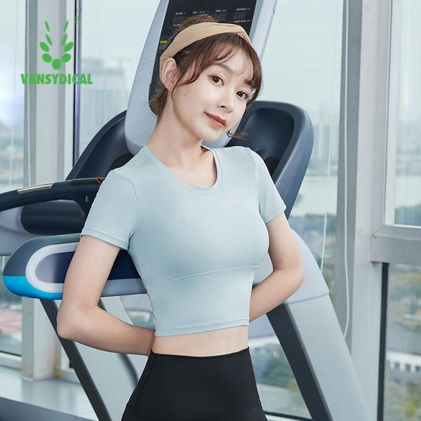 compression yoga shirt women solid crop sportswear for gym running short sleeve workout open back girl outfit
compression yoga shirt women solid crop sportswear for gym running short sleeve workout open back girl outfit