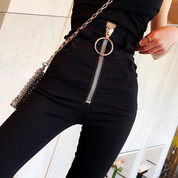 autumn winter high waist zipper women leggings plus size pants casual streetwear elastic long pencil trousers q200, Black
autumn winter high waist zipper women leggings plus size pants casual streetwear elastic long pencil trousers q200, Black