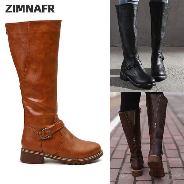 boots zimnafr women autumn high female soft leather platform fashion knight plus size 35-43, Black
boots zimnafr women autumn high female soft leather platform fashion knight plus size 35-43, Black
