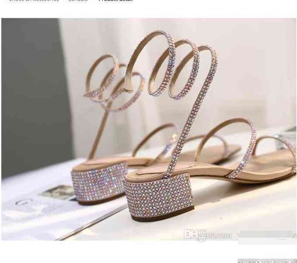 sale- est high heel rene caovilla crystal karung rose gold snakelike twining sandals women summer thick heels, Black
sale- est high heel rene caovilla crystal karung rose gold snakelike twining sandals women summer thick heels, Black