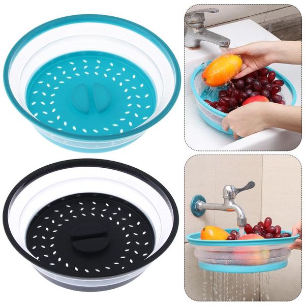 kitchen storage & organization 1pc silicone collapsible microwave cover fresh-keeping fruit vegetables colander strainer lid drain bask
kitchen storage & organization 1pc silicone collapsible microwave cover fresh-keeping fruit vegetables colander strainer lid drain bask