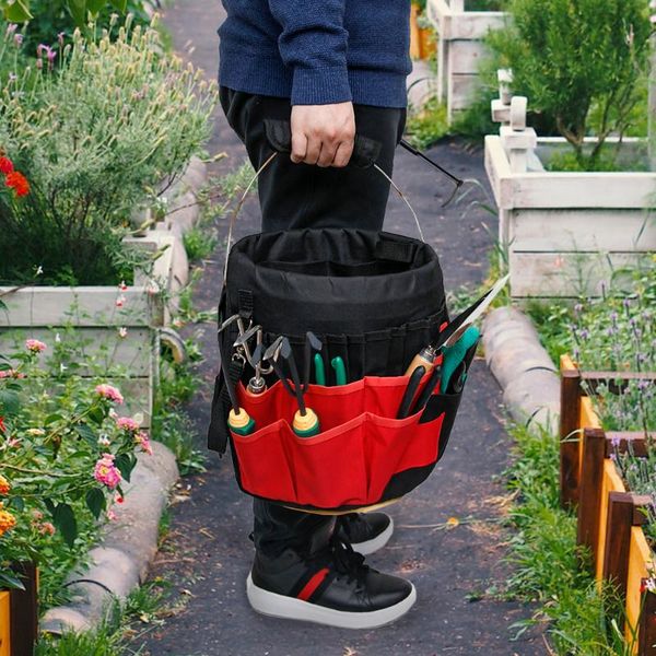 storage bags 42 pockets bucket tool organizer oxford cloth hardware repairing kit garden bag supplies
storage bags 42 pockets bucket tool organizer oxford cloth hardware repairing kit garden bag supplies