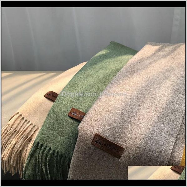 wraps hats, scarves & gloves fashion aessories drop delivery 2021 mooirue solid color tassel imitation cashmere thick warm scarf female autu, Blue;gray
wraps hats, scarves & gloves fashion aessories drop delivery 2021 mooirue solid color tassel imitation cashmere thick warm scarf female autu, Blue;gray