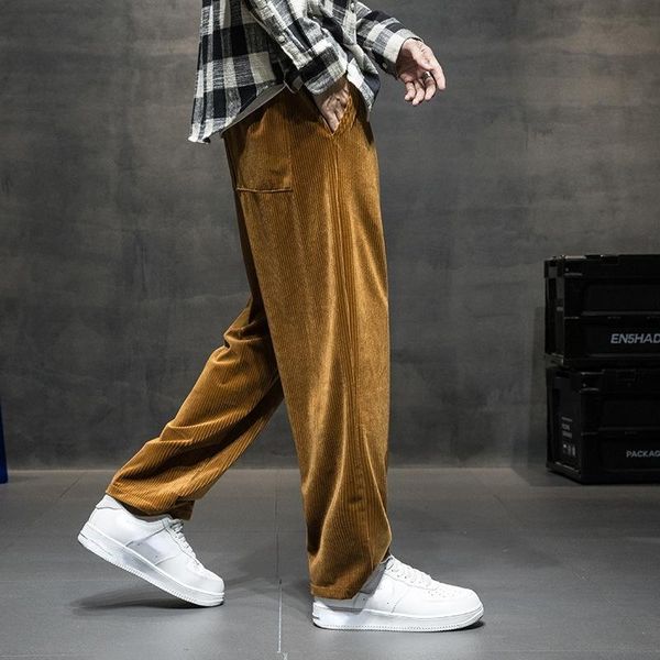 men's pants men velvet wide leg autumn solid straight sweatpant male trousers drawstring casual sport loose pant man, Black
men's pants men velvet wide leg autumn solid straight sweatpant male trousers drawstring casual sport loose pant man, Black
