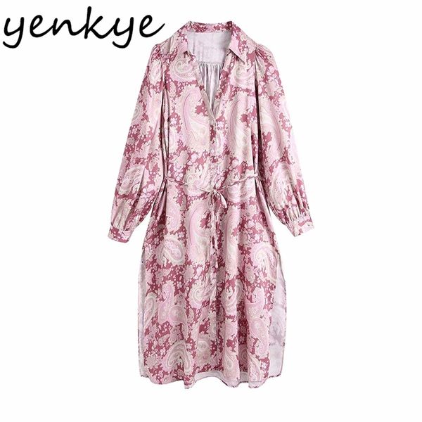 spring women vintage paisley print loose dress female lapel collar long sleeve sashes side slits casual plus size 210514, Black;gray
spring women vintage paisley print loose dress female lapel collar long sleeve sashes side slits casual plus size 210514, Black;gray