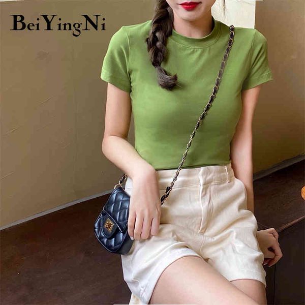 beiyingni cotton female basic tshirt harajuku casual slim summer t-shirt women all-match ulzzang t shirt vintage plus size 210416, White
beiyingni cotton female basic tshirt harajuku casual slim summer t-shirt women all-match ulzzang t shirt vintage plus size 210416, White