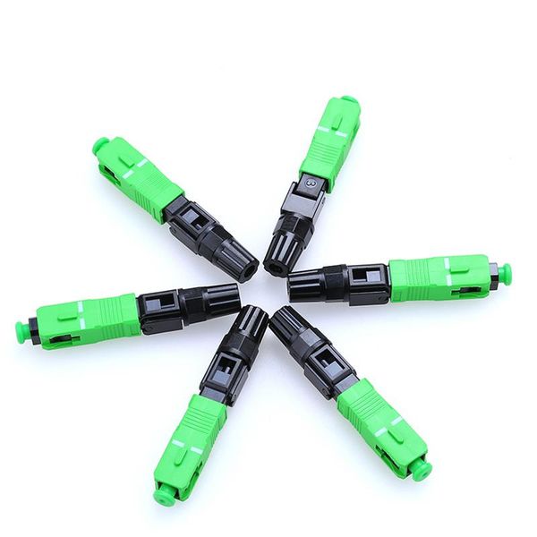 100pcs sc apc fiber optic fast connector ftth single mode sx cores adapter fibre optique equipment
100pcs sc apc fiber optic fast connector ftth single mode sx cores adapter fibre optique equipment