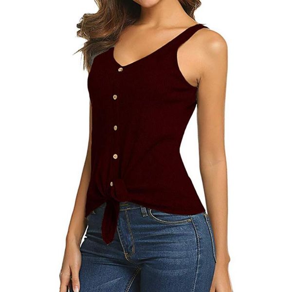 women's blouses & shirts fashion waffle v-neck sleeveless casual summer 2021 clothes for women, White
women's blouses & shirts fashion waffle v-neck sleeveless casual summer 2021 clothes for women, White