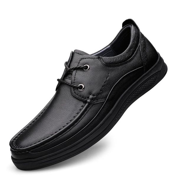 luxury genuine leather dress shoes men classic business hand made sewing men's breather, Black
luxury genuine leather dress shoes men classic business hand made sewing men's breather, Black