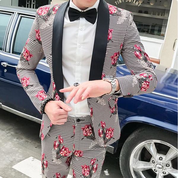 men's suits & blazers (jacket + pants) brand of men's clothing stamped cotton sheer social suits/slim nightdress blazer leisure we, White;black
men's suits & blazers (jacket + pants) brand of men's clothing stamped cotton sheer social suits/slim nightdress blazer leisure we, White;black