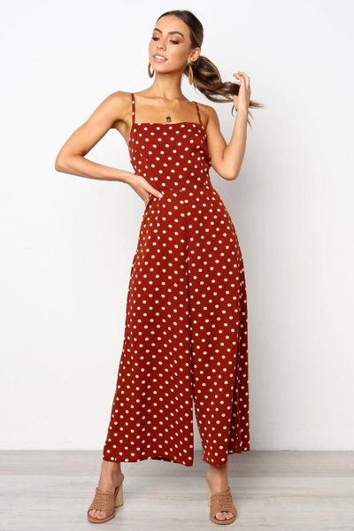 women's jumpsuits & rompers dot women spaghetti strap straight bow casual romper elegant loose trousers body suits for streetwear, Black;white
women's jumpsuits & rompers dot women spaghetti strap straight bow casual romper elegant loose trousers body suits for streetwear, Black;white