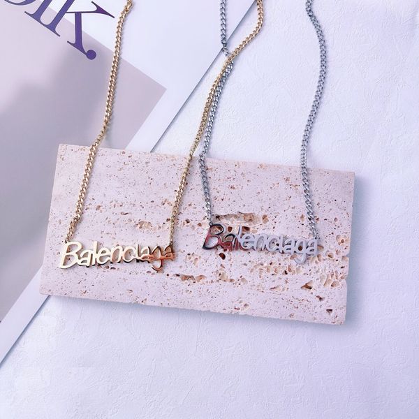 fashion jewelry necklaces for women no need to take off and wear titanium steel letters shape necklace chain in bath clavicle chainbo, Silver
fashion jewelry necklaces for women no need to take off and wear titanium steel letters shape necklace chain in bath clavicle chainbo, Silver