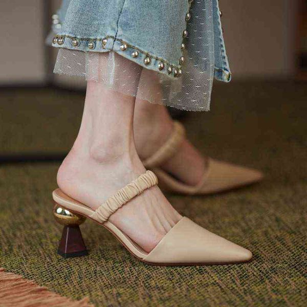 2022 spring summer new chunky slippers shallow flip flops women shoes high heels sandals designer party pumps dress slides y220221, Black
2022 spring summer new chunky slippers shallow flip flops women shoes high heels sandals designer party pumps dress slides y220221, Black