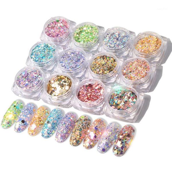 born queen irregular holographic nail glitter flakes laser hexagon iridescent sequins glitters powder diy art decoration1, Silver;gold
born queen irregular holographic nail glitter flakes laser hexagon iridescent sequins glitters powder diy art decoration1, Silver;gold