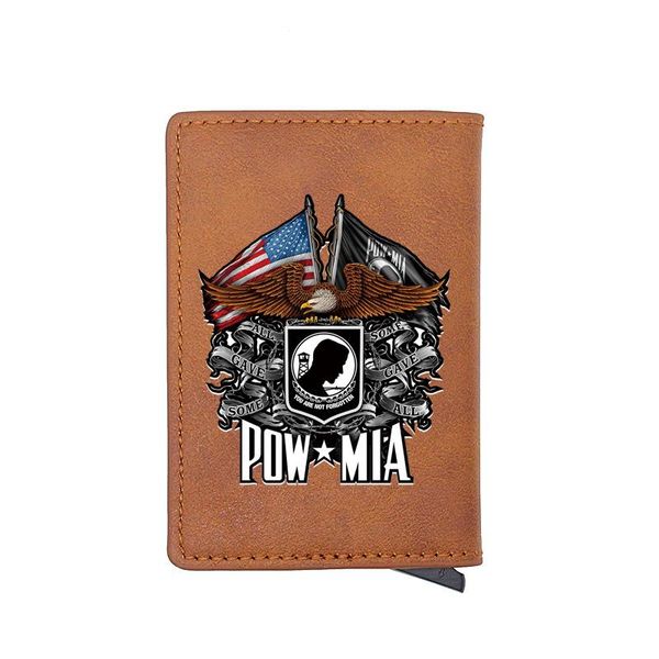 card holders arrival pow mia american flag eagle multifunction digital printing leather holder wallet retro men women short purse, Brown;gray
card holders arrival pow mia american flag eagle multifunction digital printing leather holder wallet retro men women short purse, Brown;gray