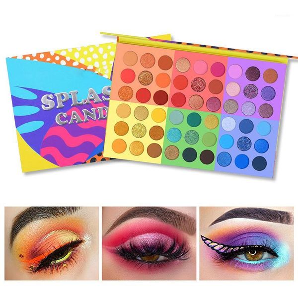 splashy candies 54 colors 6 in 1 eye shadow palette glitter matte vivid summer look eyes makeup neon eyeshadow powder1
splashy candies 54 colors 6 in 1 eye shadow palette glitter matte vivid summer look eyes makeup neon eyeshadow powder1