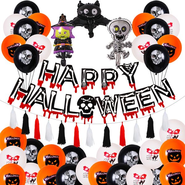 party toys & supplies halloween skull theme pull flag black, white and orange balloon set custom
party toys & supplies halloween skull theme pull flag black, white and orange balloon set custom