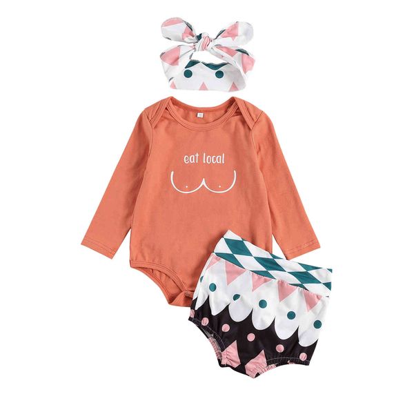 0-18m autumn spring toddler born infant baby girl clothes set long sleeve romper shorts outfits clothing 210515, White
0-18m autumn spring toddler born infant baby girl clothes set long sleeve romper shorts outfits clothing 210515, White