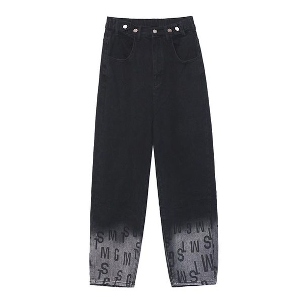women's jeans seebeautiful casual contrast color letter printed loose lace up pockets pants autumn winter 2021 fashion tide g669, Blue
women's jeans seebeautiful casual contrast color letter printed loose lace up pockets pants autumn winter 2021 fashion tide g669, Blue