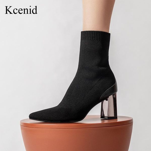 boots kcenid 2021 autumn winter knitted stretch fabric socks women 7cm high heels shoes black pointed toe ankle 42
boots kcenid 2021 autumn winter knitted stretch fabric socks women 7cm high heels shoes black pointed toe ankle 42