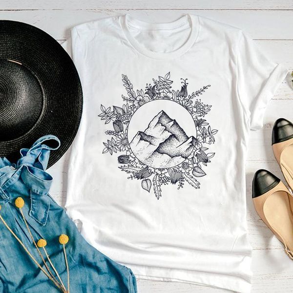 women's t-shirt women graphic mountain camper travel fashion printing short sleeve summer print female clothes tees tshirt, White
women's t-shirt women graphic mountain camper travel fashion printing short sleeve summer print female clothes tees tshirt, White