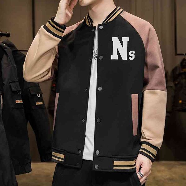 baseball 2021 autumn new korean trend jacket casual versatile coat ins men's wear, Black;brown
baseball 2021 autumn new korean trend jacket casual versatile coat ins men's wear, Black;brown