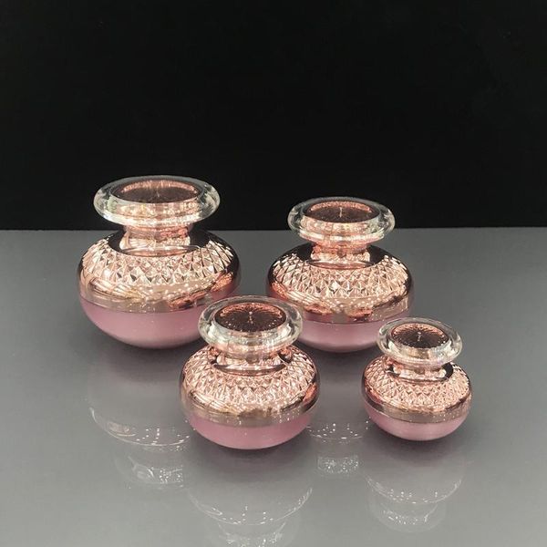 storage bottles & jars 30g/50g empty cosmetic jar makeup container high-grade acrylic pink cream bottle cosmetics package
storage bottles & jars 30g/50g empty cosmetic jar makeup container high-grade acrylic pink cream bottle cosmetics package