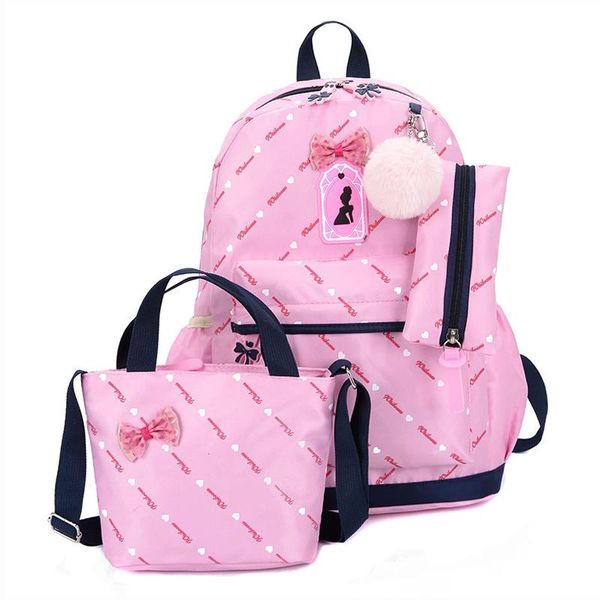 3pcs/set school backpack bow children bags for girls satchel kids book bag shoulder schoolbag
3pcs/set school backpack bow children bags for girls satchel kids book bag shoulder schoolbag