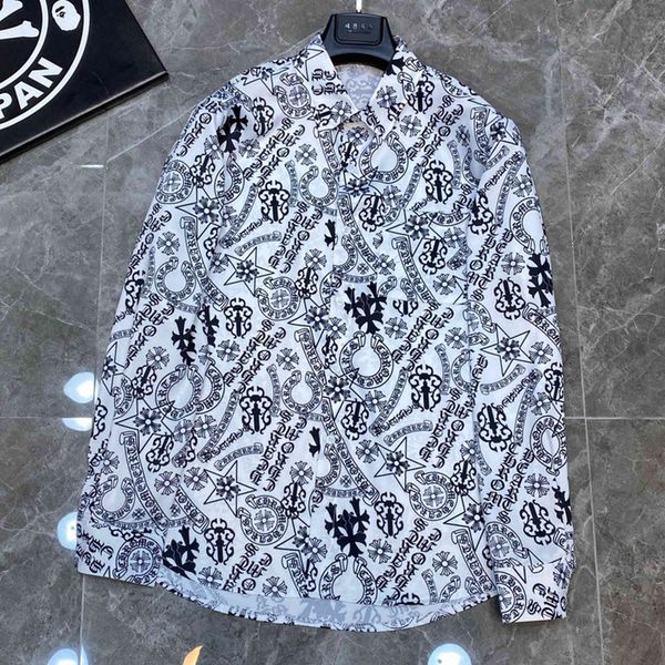 chrome/heartscross chunxiachao heavy brand leather crosin industry sanskrit wash white casual shirt jacket men, White;black
chrome/heartscross chunxiachao heavy brand leather crosin industry sanskrit wash white casual shirt jacket men, White;black