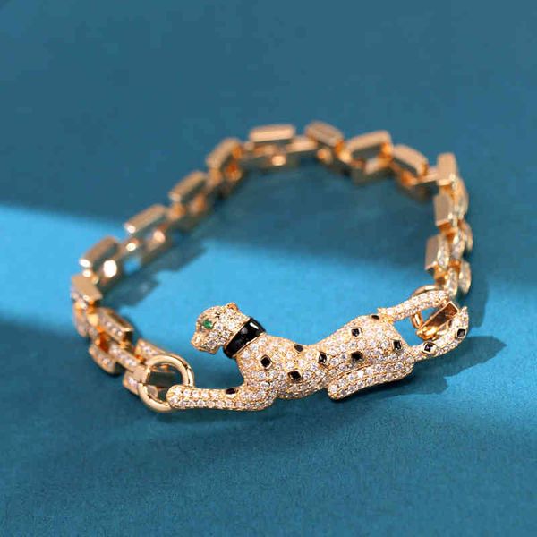 bangle bracelets 2021 black leopard personality trendsetter cuban chain men's and women's, Golden;silver
bangle bracelets 2021 black leopard personality trendsetter cuban chain men's and women's, Golden;silver