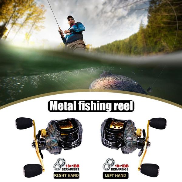 baitcasting fishing reel water drop magnetic brake system 18+1 shaft spinning wheel reels
baitcasting fishing reel water drop magnetic brake system 18+1 shaft spinning wheel reels