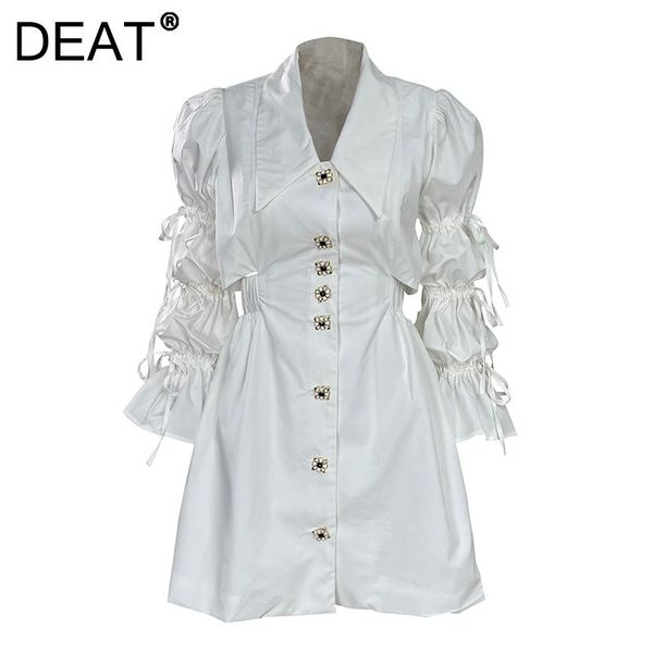 casual dresses deat women temperament corset puff sleeve shirt dress solid single breasted slim fashion tide autumn 2021 11b113, Black;gray
casual dresses deat women temperament corset puff sleeve shirt dress solid single breasted slim fashion tide autumn 2021 11b113, Black;gray