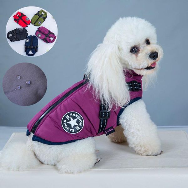 dog chest and back one-piece cotton waistcoat pet clothes winter thickened two-legged cotton-padded apparel
dog chest and back one-piece cotton waistcoat pet clothes winter thickened two-legged cotton-padded apparel
