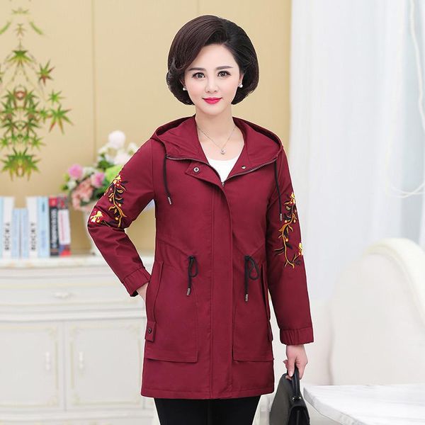 women's trench coats 2021 spring autumn for women fashion long windbreaker female casual hooded outerwear large size 3xl 5xl r957, Tan;black
women's trench coats 2021 spring autumn for women fashion long windbreaker female casual hooded outerwear large size 3xl 5xl r957, Tan;black