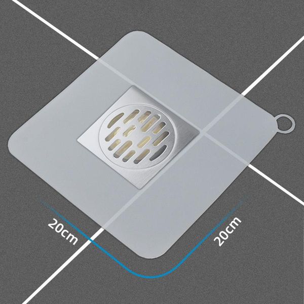 1/2/6pcs sewer smell removal sealing silicone cover anti-smell drain d6 bath mats