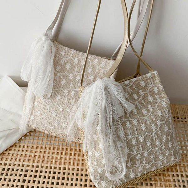 women woven bag shoulder bags daisy lace design ladies floral handbag fashion casual tote literary books shopping girls
women woven bag shoulder bags daisy lace design ladies floral handbag fashion casual tote literary books shopping girls