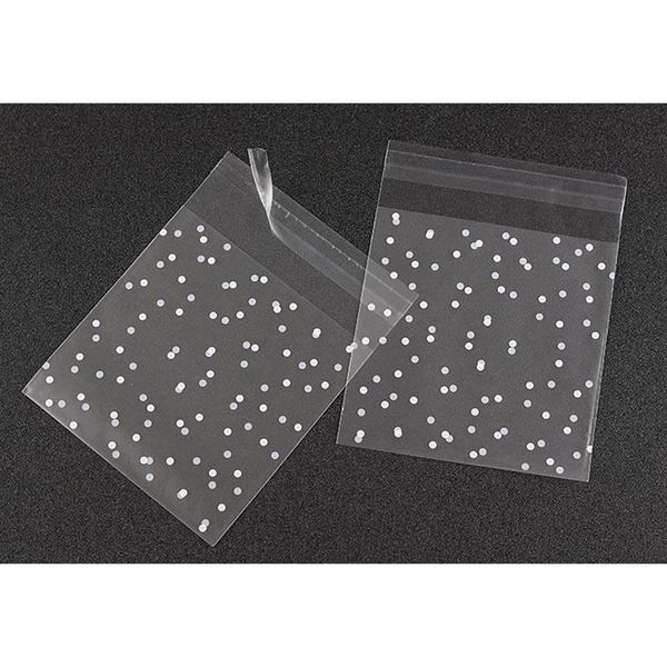 gift wrap 50pcs/lot white dots transparent opp self-adhesive bags packaging plastic jewelry candy cookies packing
gift wrap 50pcs/lot white dots transparent opp self-adhesive bags packaging plastic jewelry candy cookies packing