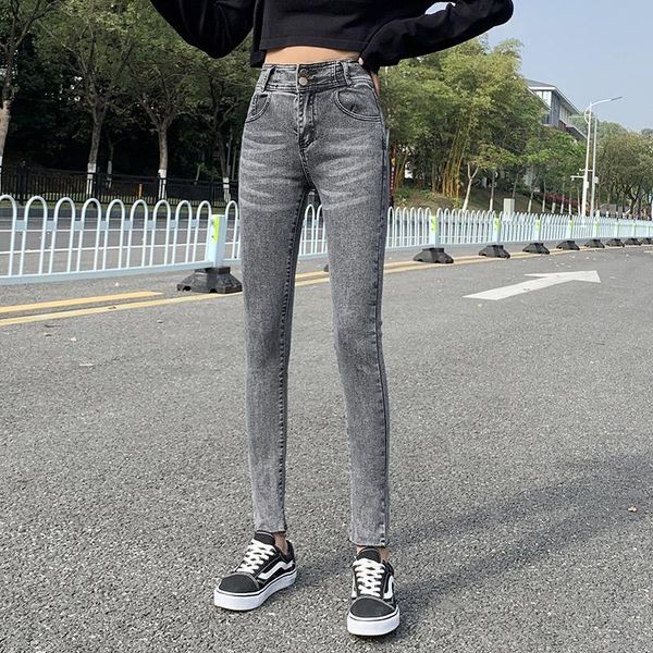 women's jeans tongsihai women ladies skinny pencil pants girls students high waist stretch cotton elastic denim trousers, Blue
women's jeans tongsihai women ladies skinny pencil pants girls students high waist stretch cotton elastic denim trousers, Blue