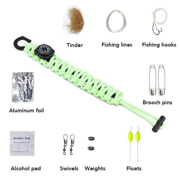 charm bracelets compass umbrella rope braided mountaineering survival for men woman outdoor jewelry, Golden;silver
charm bracelets compass umbrella rope braided mountaineering survival for men woman outdoor jewelry, Golden;silver