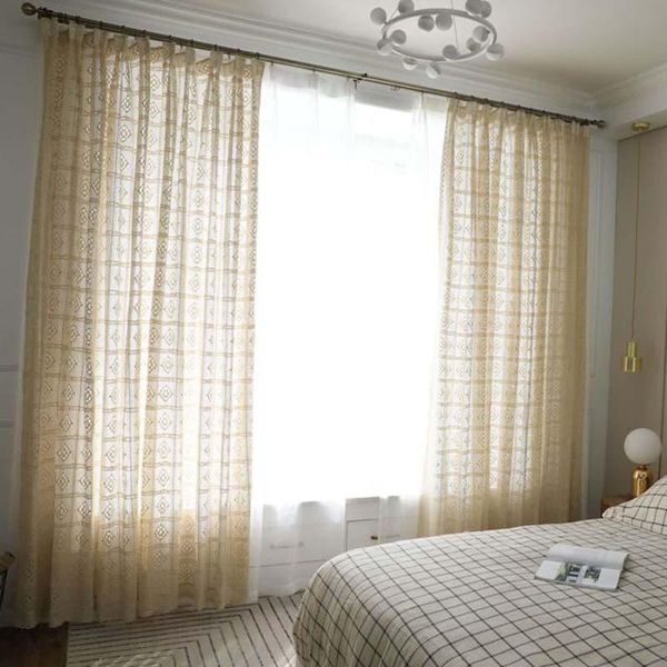 curtain & drapes boho chic crochet knitting cotton linen window panel farmhouse retro beige sheer curtains for bedroom living room tj3839
curtain & drapes boho chic crochet knitting cotton linen window panel farmhouse retro beige sheer curtains for bedroom living room tj3839