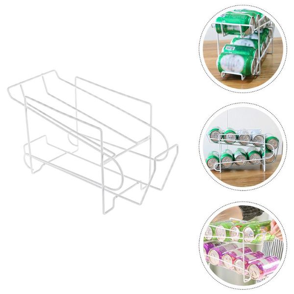 hooks & rails 2pcs double layers refrigerator storage organizers kitchen supplies (white)
hooks & rails 2pcs double layers refrigerator storage organizers kitchen supplies (white)