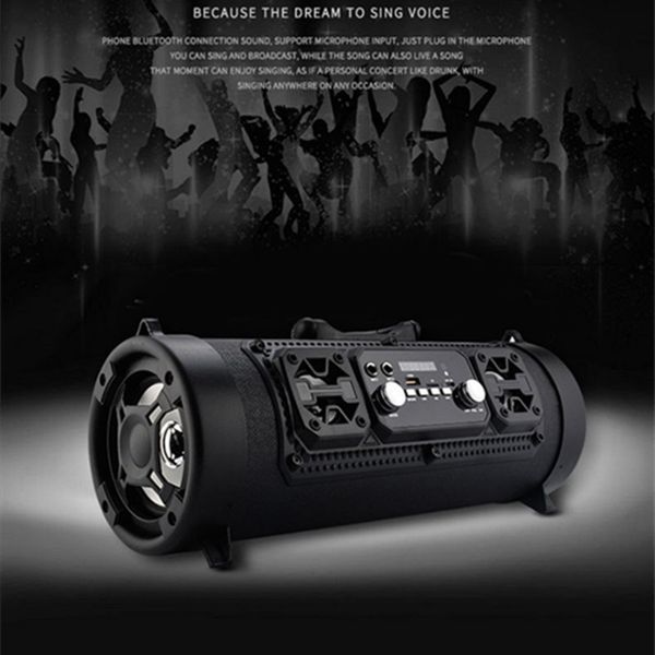 m17 outdoor portable portable cannon barrel bluetooth speaker 15w subwoofer wireless war drum speaker
m17 outdoor portable portable cannon barrel bluetooth speaker 15w subwoofer wireless war drum speaker