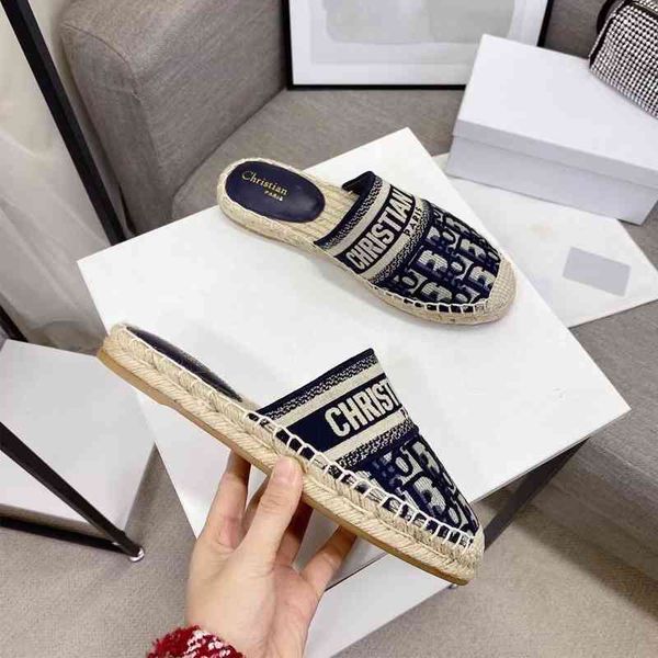 d embroidered fisherman half slippers for women to wear 2021 new spring , same temperament lazy baotou, Black
d embroidered fisherman half slippers for women to wear 2021 new spring , same temperament lazy baotou, Black