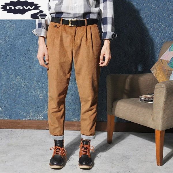 spring stylish mens clothes harajuku vintage corduroy japanese ankle-length pants men button loose casual pencil trousers men's, Black
spring stylish mens clothes harajuku vintage corduroy japanese ankle-length pants men button loose casual pencil trousers men's, Black
