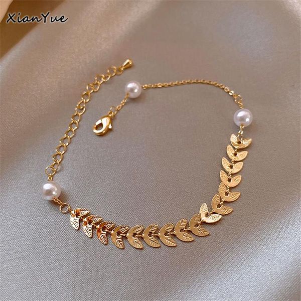 link, chain crystal pearl gothic wheat ear anime 2021 trend charm bracelets for women jewelry luxury steel stainless gifts the year, Black
link, chain crystal pearl gothic wheat ear anime 2021 trend charm bracelets for women jewelry luxury steel stainless gifts the year, Black